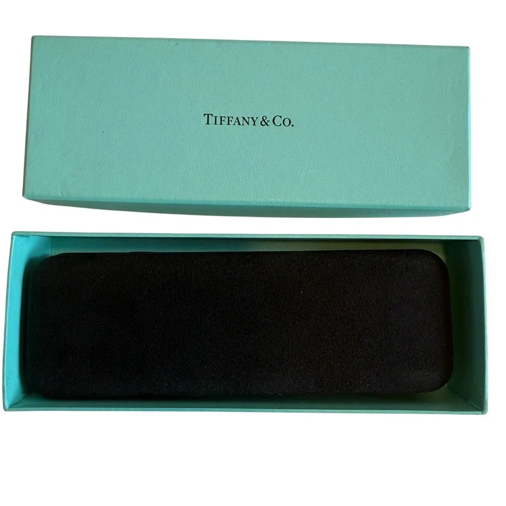 Authentic TIFFANY & CO Watch Presentation Box Set (2pc) Blue Box and Velvet Case